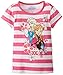 Disney Girls' Frozen Anna and Elsa Screen-Print T-Shirt