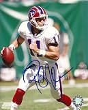 ROB JOHNSON,BUFFALO BILLS,USC TROJANS,SIGNED,AUTOGRAPHED,8X10 PHOTO,COA, RARE HARD PHOTO TO FIND