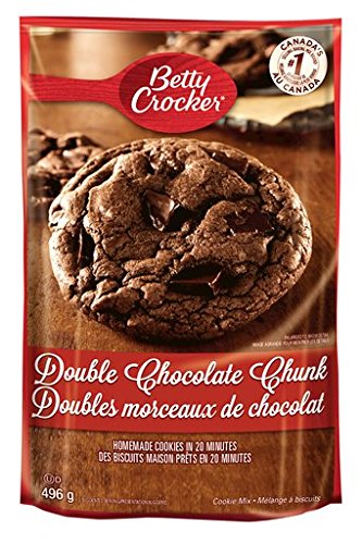 Betty Crocker Cookie Mix Double Chocolate Chunk 496 Gram