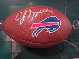 C.j Spiller Signed Autographed Full Size Football Psa/dna Buffalo Bills WITH FOOTBALL CASE
