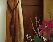Pair Brown handmade Curtain Tieback / Tiebacks / Tassel