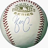 Yadier Molina Autographed 2006 World Series Baseball