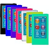 ColorYourLife 7pcs Soft Silicone Gel Skins Cases Covers for New iPod Nano 7th Generation with Screen Protector in Retail Packaging