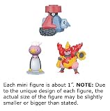 Pokemon Super Encyclopedia Mini Figures Discount Bundle (3 mini figures: Drifloon, Magmortar, Probopass) (Japanese Imported)