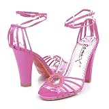 Go Max Gabriel05 Heels 9 Fuchsia (Pink)