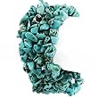 Imitation Turquoise Pebble Stone Beaded Stretch Bracelet Fashion Jewelry