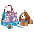 Pucci Pups Shih Tzu in Ruffle Bag - Blue