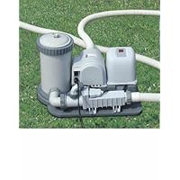 Intex 2000 gph Water Filtration Pool Pump with Built-in Chlorine Generator