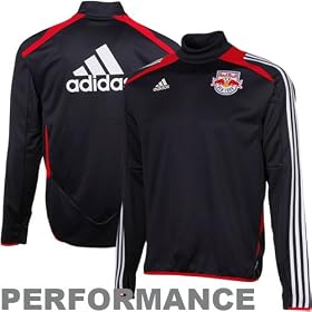 World Cup adidas New York Red Bulls 2012 Training Performance Long Sleeve Top - Navy Blue