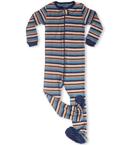 Leveret (M)Footed Striped Pajama Sleeper 6M-3T (New Design,