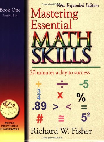 Textbook - Mastering Essential Math Skills: 20 Minutes a Day to Success, Book 1: Grades 4-5