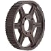 Martin 72H200 SF H-3 Style, 1/2" Pitch, Heavy, 2" Wide Belts, SF QD Bushing Timing Pulley QD