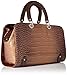 MG Collection Vintage Style Crocodile Tote Framed Bag