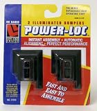 Life-Like Trains Power-Loc   HO Scale Track - Illuminated Bumper, Steel