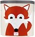 3 Sprouts Storage Bin, Orange