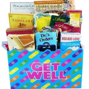 SCHEDULE YOUR DELIVERY DAY! Band Aid Gift Box Get Well Soon Gift Basket