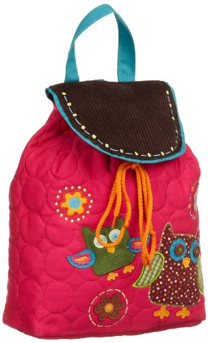 Stephen Joseph Girls 2-6x Girl's Signature Collection Quilted Backpack