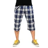 (ルイスシャブロン)LOUIS CHAVLON　ベルト付き　チェック　脇シャーリング　ハーフ　パンツ　メンズ