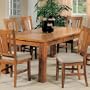 Fusion Light Oak Dining Room Set by Homelegance