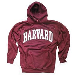 Harvard University Hoodie, Officially Licensed Hooded Sweatshirt