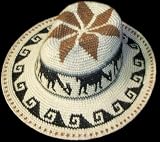 Alpaca Wool Crochet Hat Natural Color Peru