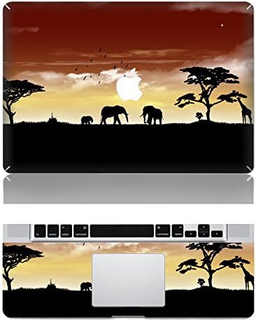 Elephant Macbook Decals Macbook Skin Decal Stickers Macbook Top Decal Front Stickers