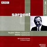 Vaughan Williams - Symphony No 4; Sibelius - Symphony No 4