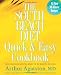 Books : The South Beach Diet Quick and Easy Cookbook: 200 Delicious Recipes Ready in 30 Minutes or Less [Hardcover]