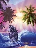 Ravensburger Beach Sunset Puzzle, 500pc
