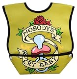 Dex Baby Dura Bib - Bad to the Bib - Various Styles, Nobody's Cry Baby