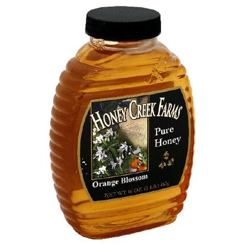Honey Creek Farms Orange Blossom Honey, 16-Ounce Unit (Pack of 4) by Honey Creek Farms