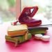 Baekgaard Travel Contact Case by Vera Bradley in Azalea/Turquoise