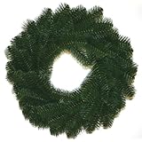 Good Tidings 24-Inch Artificial Pine and Mixed Greens Christmas Wreath
