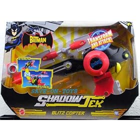 The Batman Shadowtek Vehicle Blitz Copter by Mattel