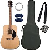 Fender Starcaster Acoustic Natural Guitar Kit