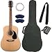 Fender Starcaster Acoustic Natural Guitar Kit