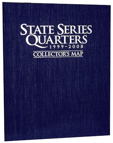 State Series Quarter Map, Blue