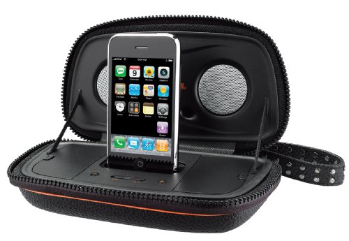 iHome HDP29 Harley-Davidson Portable Speaker Case for iPod and iPhone (Black)