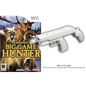 Cabela's Big Game Hunter with Wii Gun 