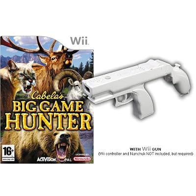 Cabela's Big Game Hunter with Wii Gun