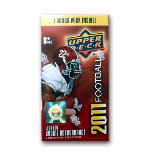 Best Price NCAA  2011 Upper Deck Football Blaster Box (8 Packs)