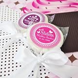 Baby Keepsake: Sweet Sixteen or 15 Personalized Lollipop Favors (Set of 24)