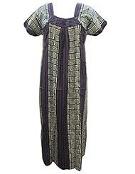 From Amazon.com. Click for details:
 Apparel: Long Dress Kaftans Indigo Black Geometric Print Cotton Caftan L / M - mogulinterior Apparel: Long Dress Kaftans Indigo Black Geometric Print Cotton Caftan L / M - mogulinterior
