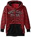American Hawk Big Boys' Striped Fleece Hooded Jacket