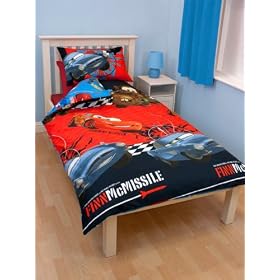 Parure de lit housse de couette + taie CARS DISNEY