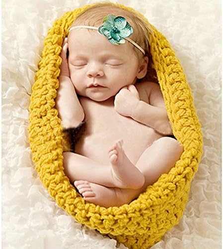 Baby Newborn Boy Girl Sleepbag Crochet Knit Costume Photo 0-3 Months
