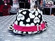 SHISKY/シスキー パンク☆ロック系 子供 用 帽子 中折れハット ハートプリント 黒(ブラック)
