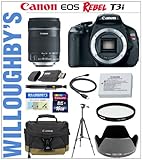 Canon EOS Rebel T3i 18 MP CMOS Digital SLR Camera with Canon EF-S 18-135mm  ....