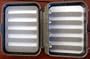 C & F STYLE FLY BOX WITH THREADERS HOLDS 230 PLUS FLIES