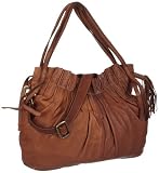 Caterina Lucchi Shopping Tasche cognac L2930VT, Damen Schultertaschen, Braun (cognac 1702), 40x0x40 cm (B x H x T)